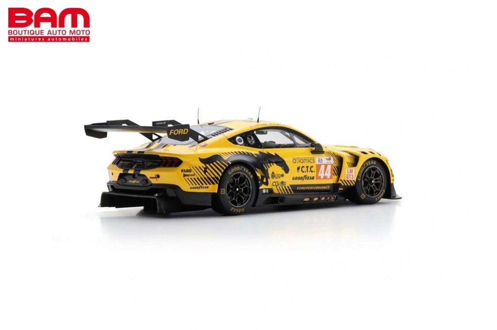 1:43 SPARK Ford Mustang Gt3 Coyote #44 Le Mans 2024 Mies Tuck Hartshorne S9148 M