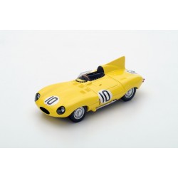 SPARK S4388 D-Type n°10 3eme Le Mans 1955 J. Claes - J. Swaters