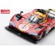LOOKSMART LS1211 FERRARI 499P N°50 Ferrari AF Corse Vainqueur 24H Le Mans 2024 A. Fuoco - M. Molina - N. Nielsen 1/12