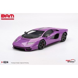 TOP SPEED TS0624 LAMBORGHINI Huracan LPI 800-4 Viola 30th 2023 1/18