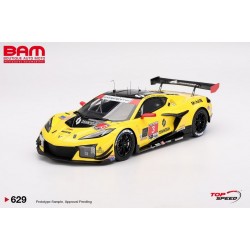 TOP SPEED TS0629 CHEVROLET Corvette Z06 GT3.R N°3 Corvette Racing 24H Daytona 2025 A. Sims - D. Juncadella - A. Garcia 1/18