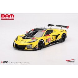 TOP SPEED TS0630 CHEVROLET Corvette Z06 GT3.R N°4 Corvette Racing 24H Daytona 2025 N. Varrone - N. Catsburg - T. Milner 1/18