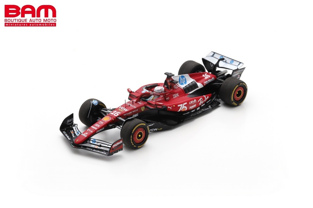 LOOKSMART LSF1075 FERRARI SF-25 2ème GP Monaco 2025 – Charles