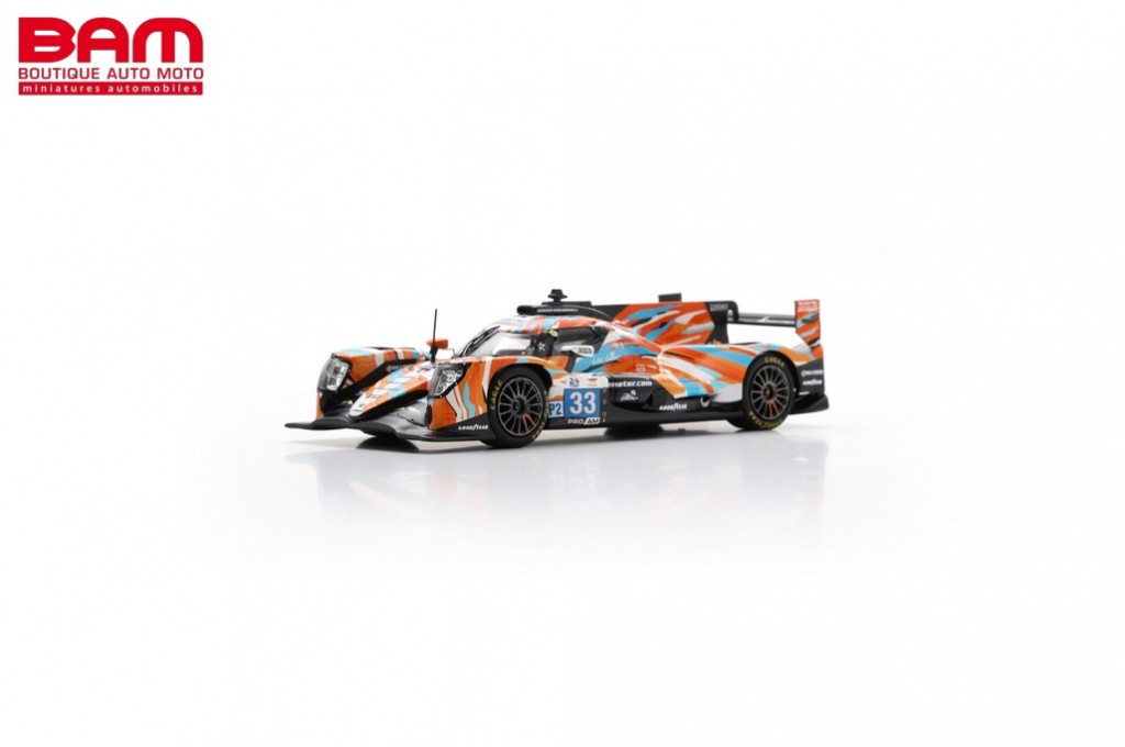Spark 1/43 ORECA 07 – Gibson N°3 DKR Engineering – 24H Le Mans 2022 – Neuve