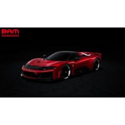 LOOKSMART LS1213A FERRARI F80 2024 - Rosso Supercar 1/12