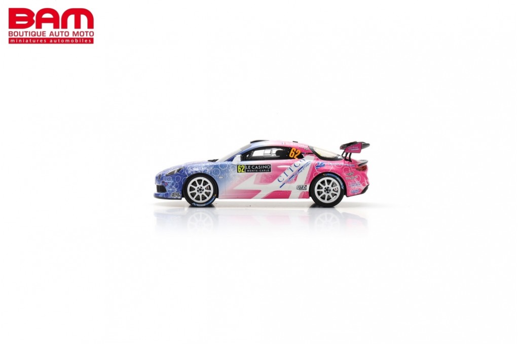 Alpine A110 RGT N°4 – Rallye Monte-Carlo 2024 – Spark 1/43 (Christophe Berard)