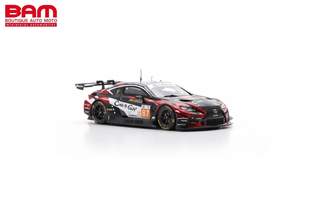 スパーク spark 43 アコーディス ASP RC F GT3 2024 Spark 1:43 Lexus RC F GT3 #87 24時間 LeMans 2024 Akkodis ASP