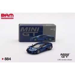 MINI GT MGT00884-L JAGUAR C-X75 Blue 2024 1/64