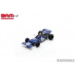 SPARK 18S357 TYRRELL 003 N°11 Vainqueur GP Monaco 1971 Jackie Stewart 1/18