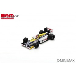 SPARK 18S737 WILLIAMS FW11 N°6 Vainqueur GP Brésil 1986 Nelson Piquet 1/18