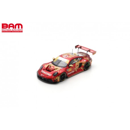 Two Porsche 911 GT3 R qualify in the top group in the FIA GT in Macau