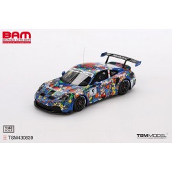 TRUESCALE TSM430839 PORSCHE 911 (992) GT3 Cup N°9 Bingo Racing 2024 Shinji Takei 1/43
