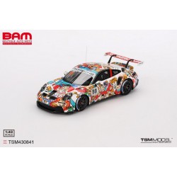 TRUESCALE TSM430841 PORSCHE 911 (992) GT3 Cup N°88 Bingo Racing 2024 Tiger Wu 1/43