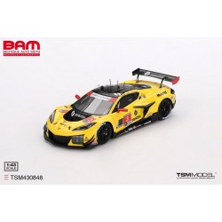 TRUESCALE TSM430848 CHEVROLET Corvette Z06 GT3.R N°3 Corvette Racing 24H Daytona 2025 A. Sims - D. Juncadella - A. Garcia 1/43