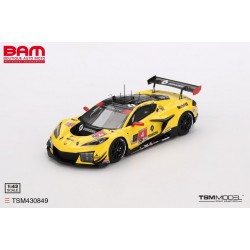 TRUESCALE TSM430849 CHEVROLET Corvette Z06 GT3.R N°4 Corvette Racing 24H Daytona 2025 N. Varrone - N. Catsburg - T. Milner 1/43