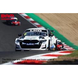 SPARK UK034 BMW 330i N°99 LKQ Euro Car Parts with WSR - Vainqueur Race 3 Brands Hatch Indy BTCC 2025 Rainford 1/43
