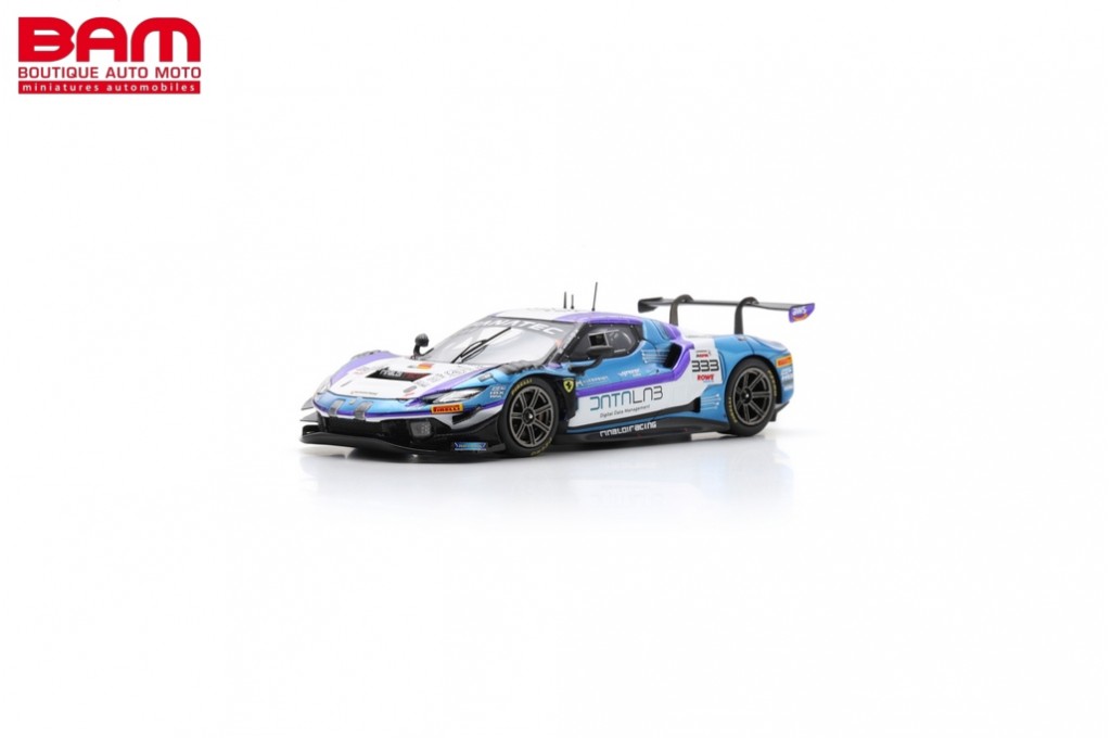 1/43 LookSmart 2023 Ferrari 296 GT3 No.30 Fikadelli Racing Team Winner 24H Nürburgring E. Bamber