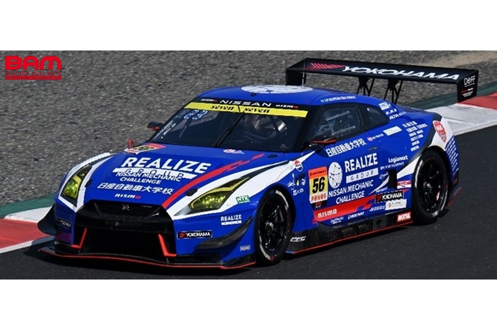 SPARK-MODEL SGT083 Nissan GT-R Realize #56 SuperGT300 2023 De Oliveira