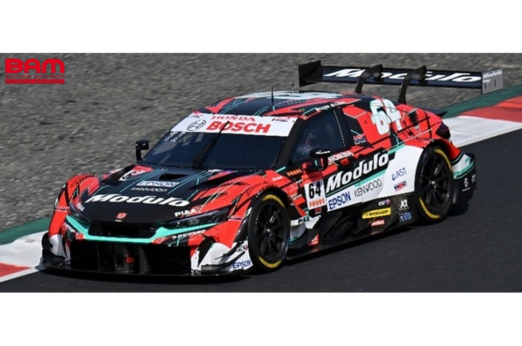 【尾張小牧店】 中古 Spark 1/43 Modulo CIVIC TYPE R-GT No.64 Modulo Nakajima Racing GT500 SUPER GT 2024 T. Izawa - R. Okusa 【727】 尾張小牧店】 中古 Spark 1/43 Modulo CIVIC TYPE R-GT No.64