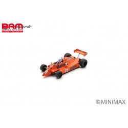 SPARK S4327 ARROWS A3 N°29 6ème GP Afrique du Sud 1981 Riccardo Patrese 1/43