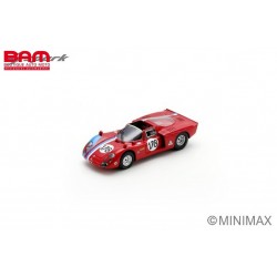 SPARK SI035 ALFA ROMEO T33-2 N°178 5ème Targa Florio 1968 A. Pilette - R. Slotemaker (300ex,) 1/43