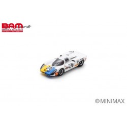 SPARK SI039 PORSCHE 907 N°276 6ème Targa Florio 1969 G. Koch - H-D. Dechent (300ex,) 1/43
