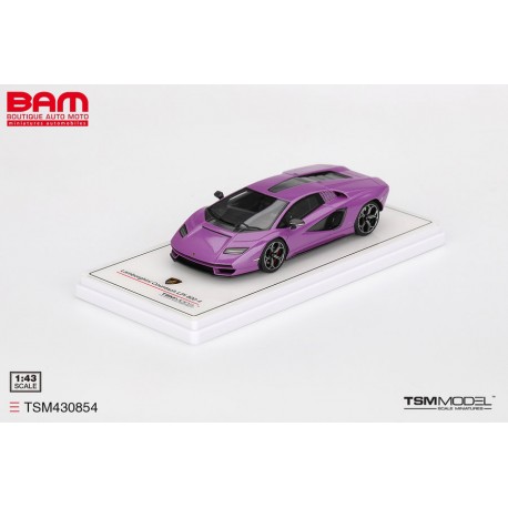 TRUESCALE TSM430854 LAMBORGHINI Countach LPI 800-4 Viola 30th 2023 1/43
