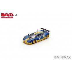 SPARK UK039 MCLAREN F1 GTR N°3 GT Championship Grande-Bretagne 1996 I. Flux - J. Ulrich (300ex,) 1/43