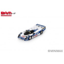 SPARK S9865 PORSCHE 956 N°26 8ème 24H Le Mans 1985 J. Lässig - J. Pareja - H. Regout 1/43