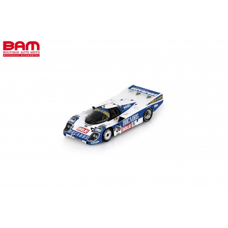 SPARK S9865 PORSCHE 956 N°26 8ème 24H Le Mans 1985 J. Lässig - J. Pareja - H. Regout 1/43