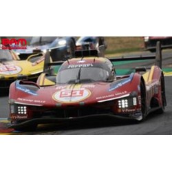 LOOKSMART LSLM191 FERRARI 499P N°51 FERRARI AF CORSE 3ème 24H Le Mans 2025 A. Pier Guidi - J. Calado - A. Giovinazzi 1/43