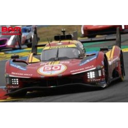 LOOKSMART LSLM192 FERRARI 499P N°50 FERRARI AF CORSE 24H Le Mans 2025 A. Fuoco - N. Nielsen - M. Molina 1/43