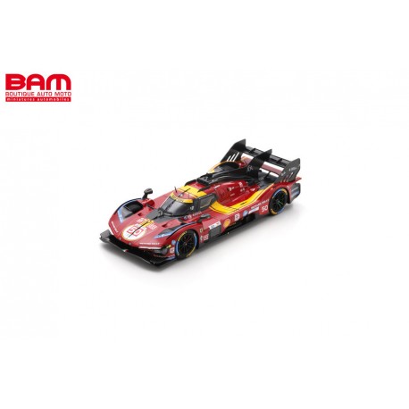 LOOKSMART LSLM192 FERRARI 499P N°50 FERRARI AF CORSE 24H Le Mans 2025 A. Fuoco - N. Nielsen - M. Molina 1/43