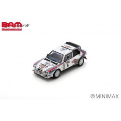 SPARK 18S1039 LANCIA Delta S4 N°6 Vainqueur Rally Lombard RAC 1985 H. Toivonen – N.Wilson 1/18