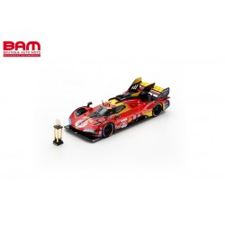 LOOKSMART LSLM182S FERRARI 499P N°50 Ferrari AF Corse Vainqueur 24H Le Mans 2024 A. Fuoco - M. Molina - N. Nielsen 1/43