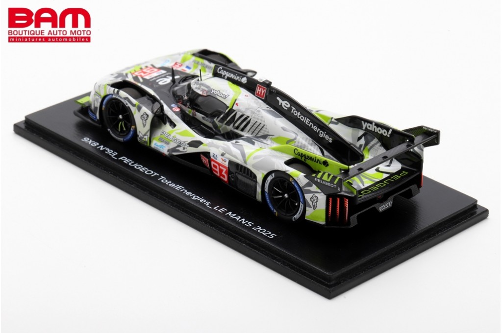 SPARK SP687 PEUGEOT 9X8 2025 N°93 Le Mans 2025 1/43 - Boutique