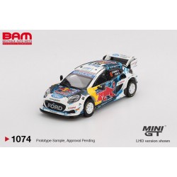MINI GT MGT01074-L FORD Puma Rally 1 N°16 M-Sport Ford WRT 3ème Rallye Finlande 2024 A. Fourmaux - A. Coria 1/64