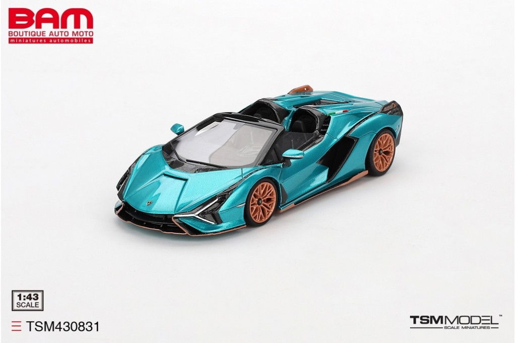 TSM 1/43 ランボルギーニ シアン ロードスター Blu Uranus TSM 1/43 ランボルギーニ シアン ロードスター ブルーウラヌス