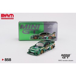 MINI GT MGT00858-R NISSAN Silvia S15 LB-Super Silhouette Fausto Racing 2024 1/64