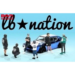 MINI GT AD-2422 FIGURINES – The LB Nation (sous licence LBWK) 1/64