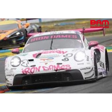 SPARK S9302 PORSCHE 911 GT3 R LMGT3 N°85 IRON DAMES 24H Le Mans 2025 C. Martin - R. Frey - S. Bovy 1/43