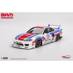 TOP SPEED TS0635 NISSAN Silvia S15 Super Silhouette Garasidrift X LBWK 2025 1/18
