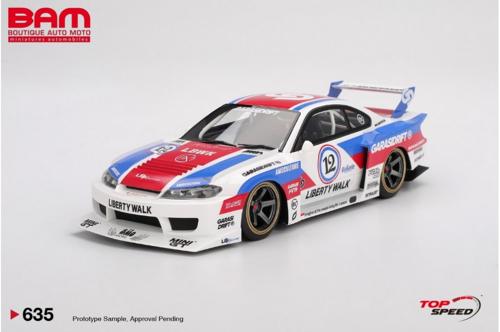 TOP SPEED TS0635 NISSAN Silvia S15 Super Silhouette Garasidrift X