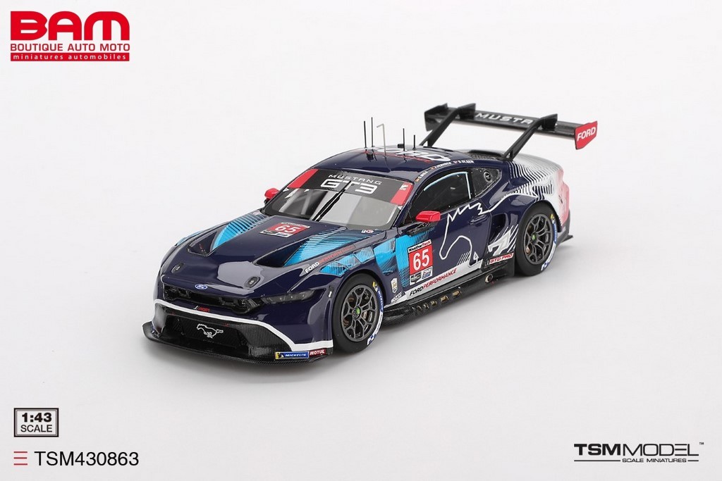 TRUESCALE TSM430863 FORD Mustang GT3 N°65 Ford Multimatic
