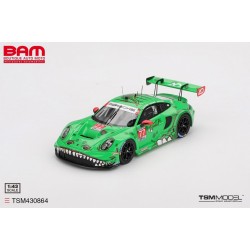 TRUESCALE TSM430864 PORSCHE 911 (992) GT3 R N°77 AO Racing 24H Daytona 2025 A. Picariello - K. Bachler - L. Heinrich 1/43