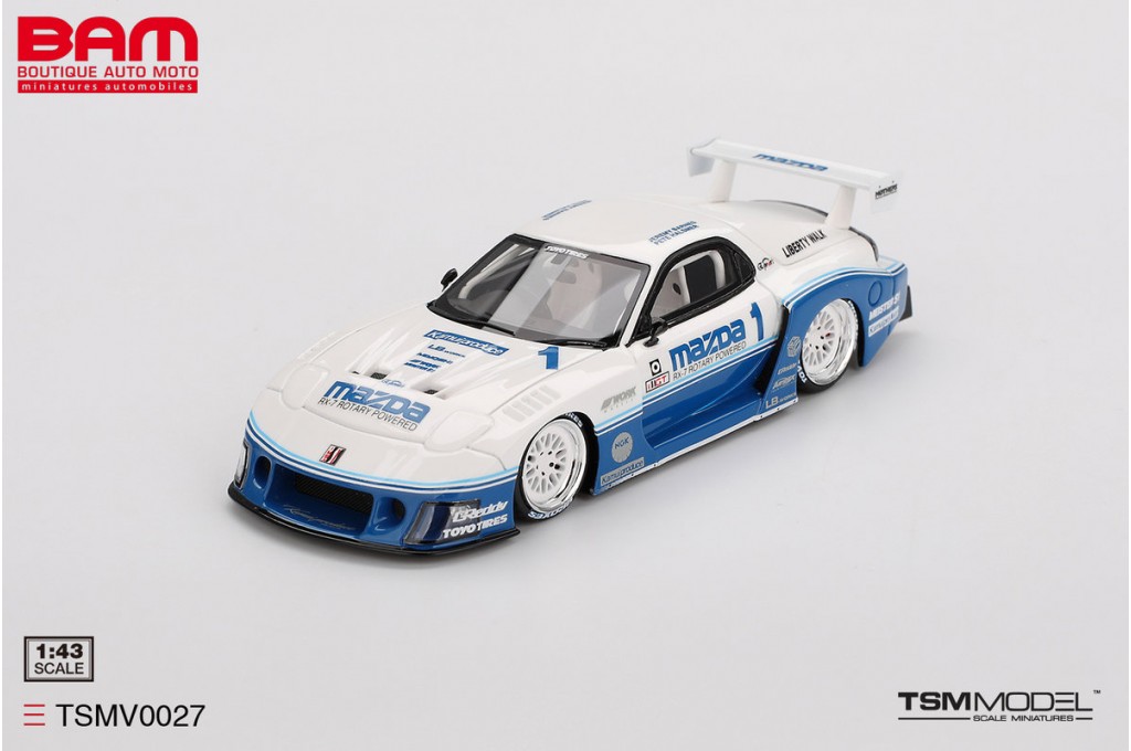 TRUESCALE TSMV0027 MAZDA RX7 (FD3S) LB-Super Silhouette IMSA 2025 1/43 ...