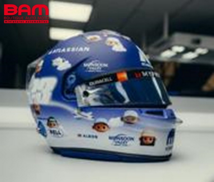 Modèle réduit Helmet Alexander Albon - Williams Racing - Gp Chine 2025