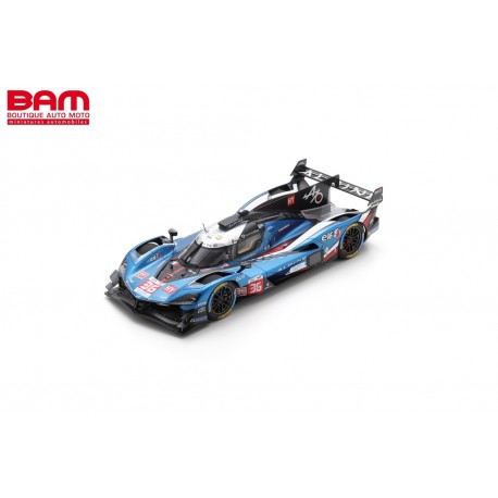 SPARK 18S1061 ALPINE A424 N°36 ALPINE ENDURANCE TEAM 10ème 24H Le Mans 2025 M. Schumacher - F. Makowiecki - J. Gounon 1/18