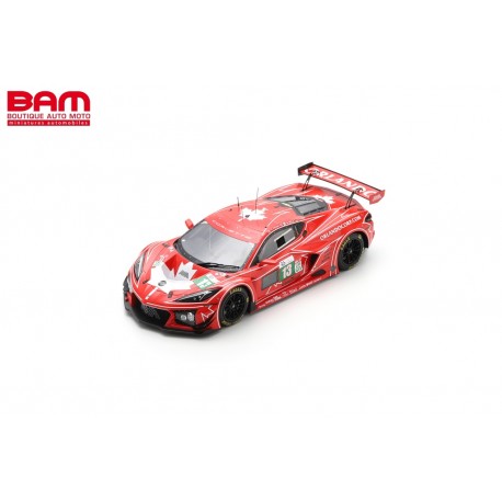 SPARK 18S1071 CORVETTE Z06 LMGT3.R N°13 AWA RACING 24H Le Mans 2025 O. Fidani - L. Kern - M. Bell 1/18