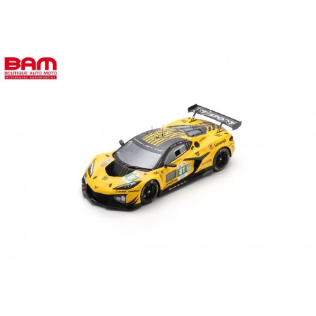 SPARK 18S1078 CORVETTE Z06 LMGT3.R N°81 TF SPORT 3ème LMGT3 class 24H Le Mans 2025 T. Van Rompuy - R. Andrade - C. Eastwood 1/18